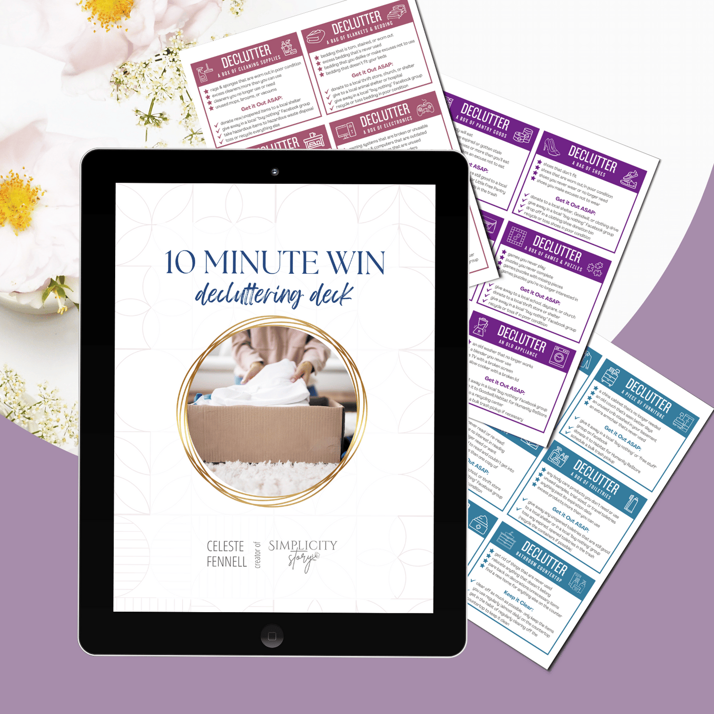 10 Minute Win Decluttering Deck