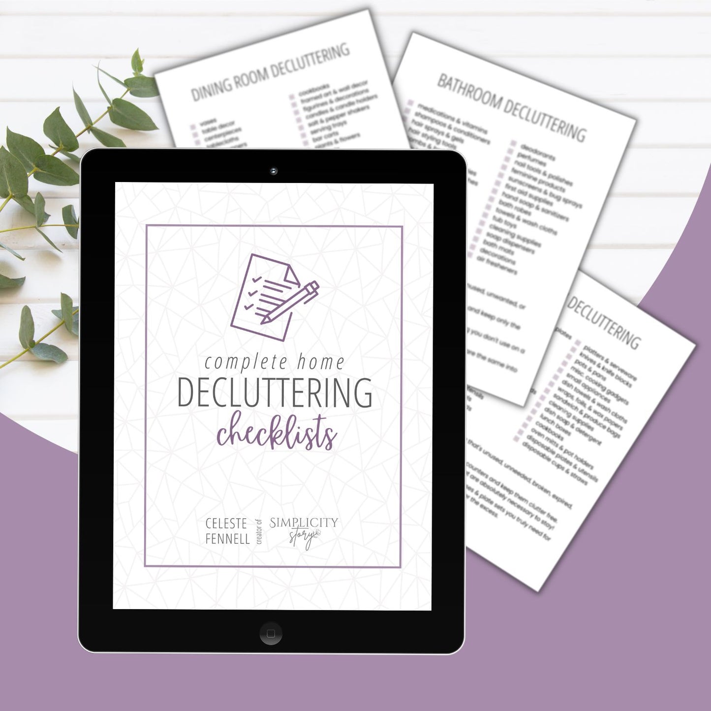 Complete Home Decluttering Checklists