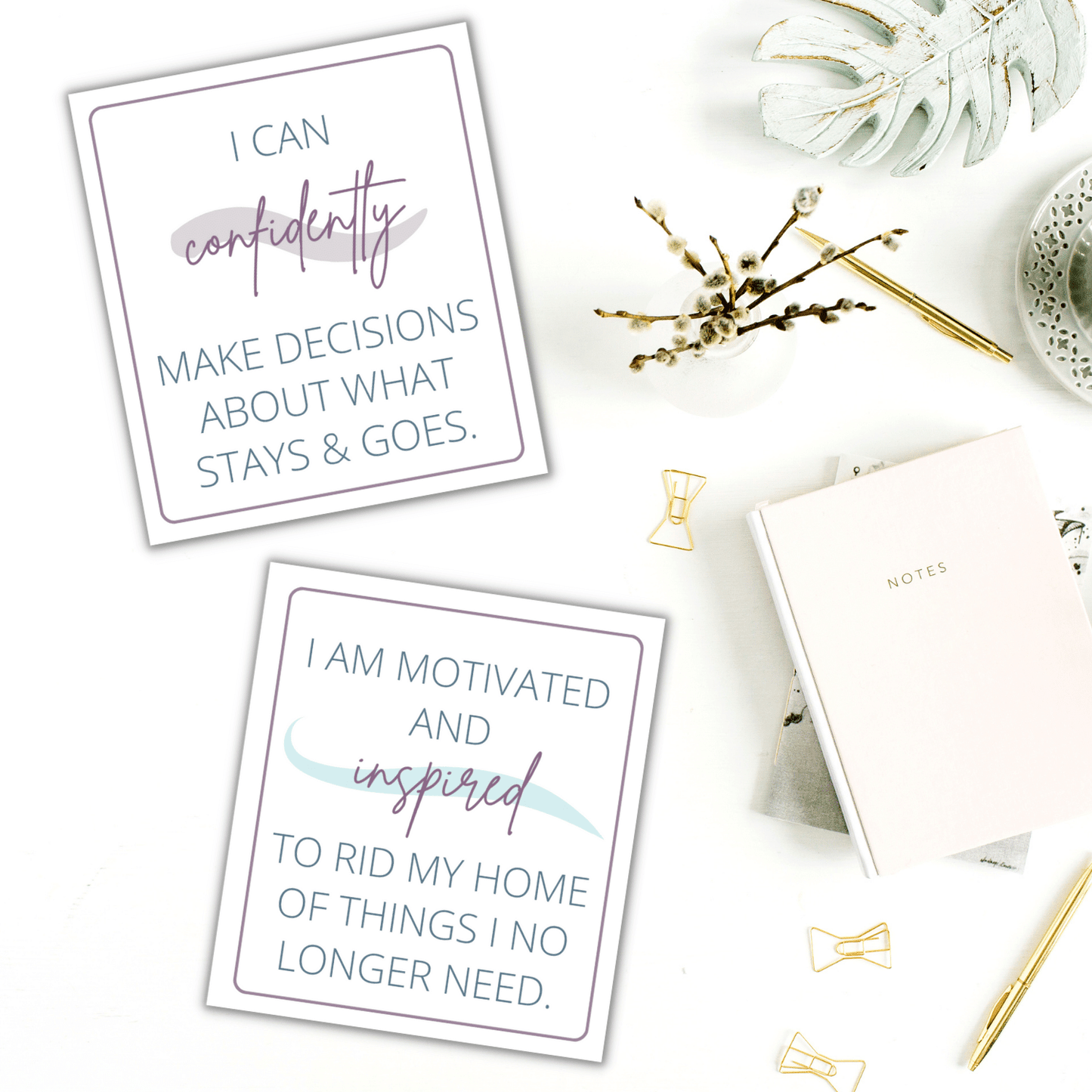 Decluttering Affirmations
