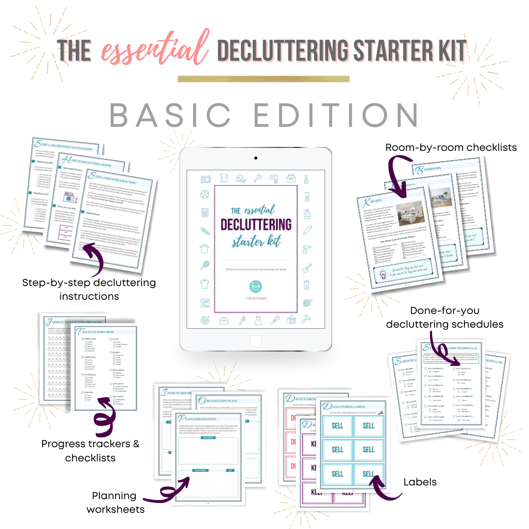 The Essential Decluttering Starter Kit- BASIC EDITION