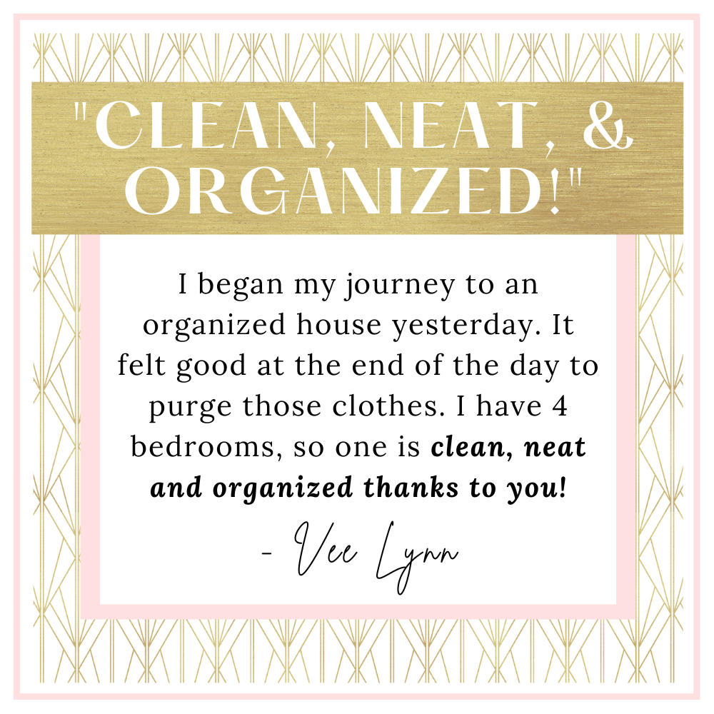 The Essential Decluttering Starter Kit- BASIC EDITION