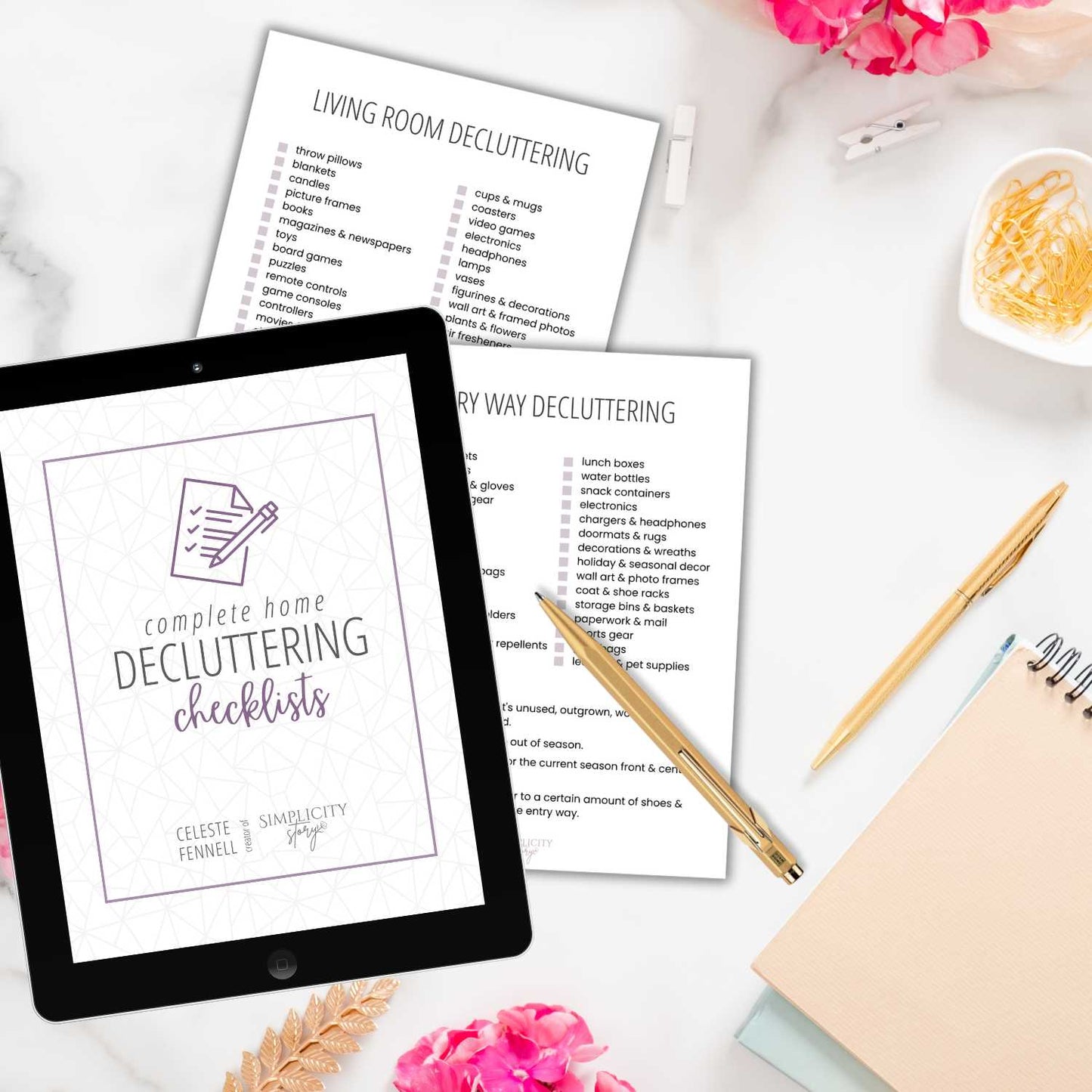 Complete Home Decluttering Checklists