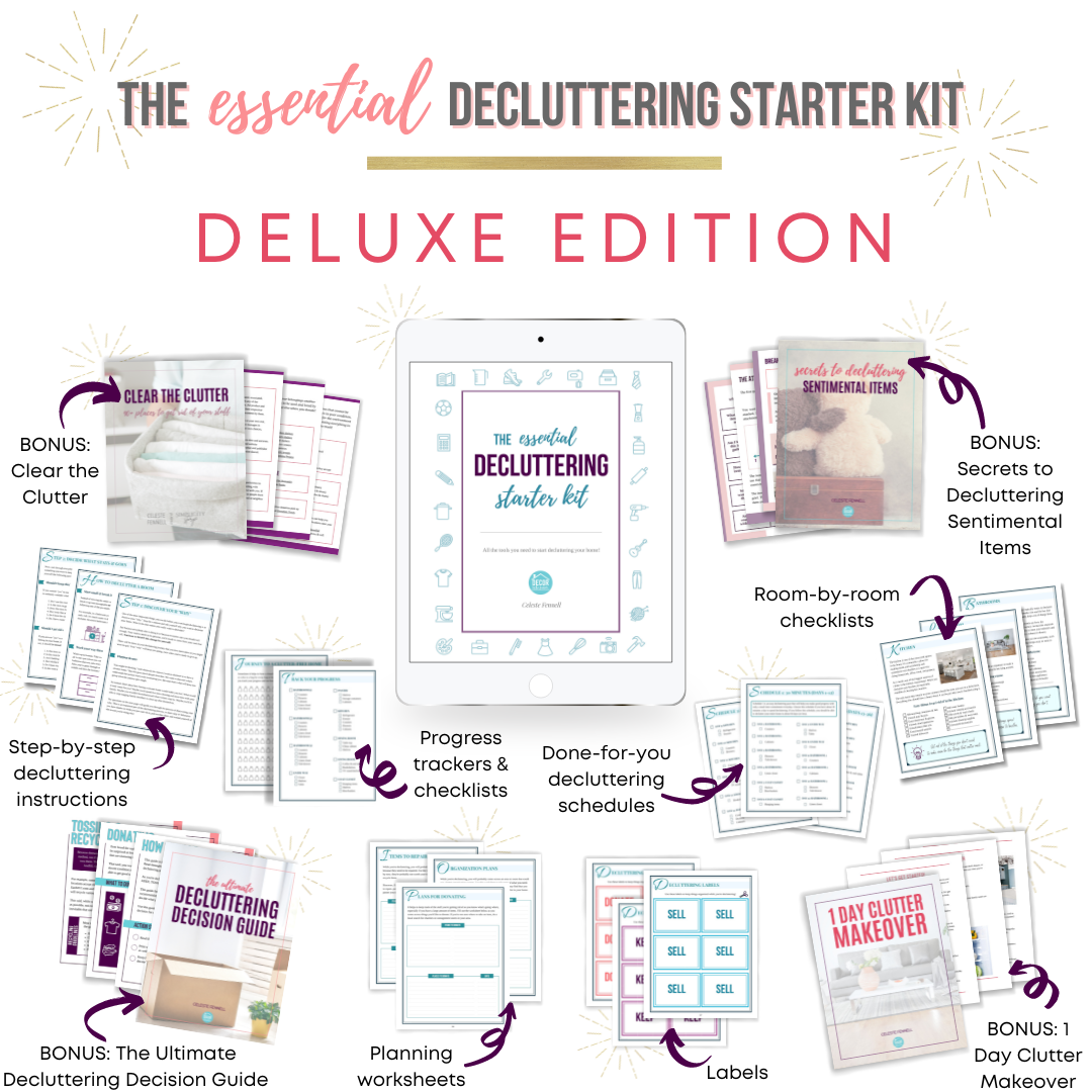 The Essential Decluttering Starter Kit- DELUXE EDITION